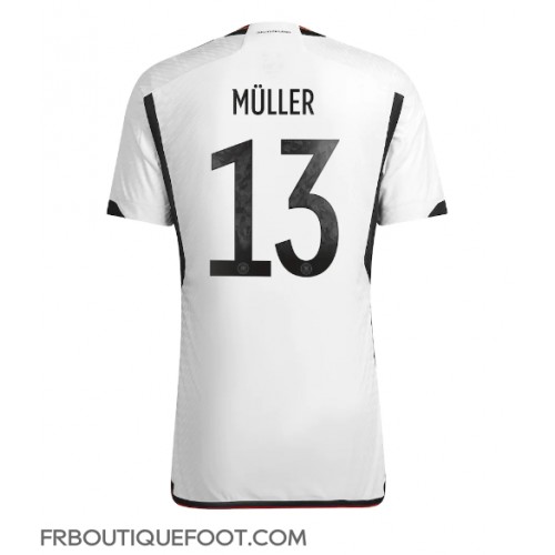 Maillot de foot Allemagne Thomas Muller #13 Domicile vêtements Monde 2022 Manches Courtes